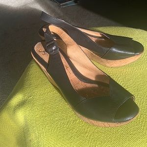 Soft Wedges - Size 7.5 - 3 1/2 inch wedge heel